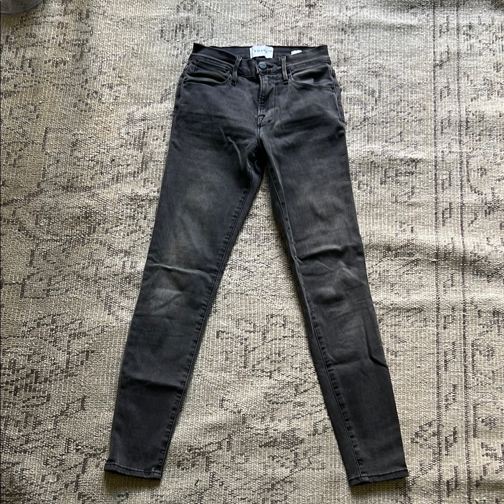 Frame Denim Women's Black Skinny Jeans
